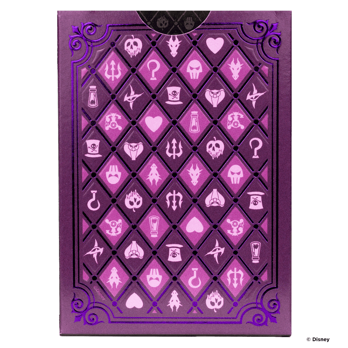 Disney Villains Inspired Playing Cards by Bicycle- Purple - 
