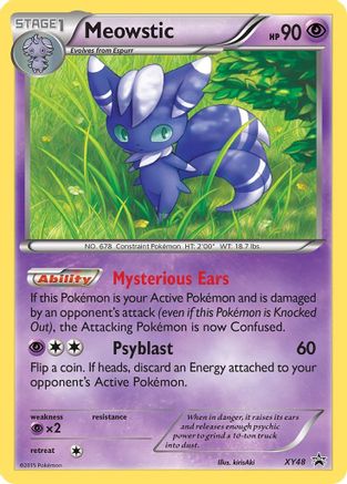 Meowstic XY48/211 - XY Promos Holofoil