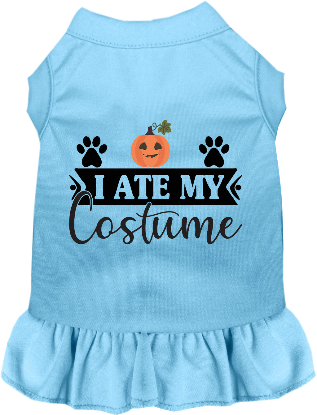 I Ate My Costume Halloween Pet Dress