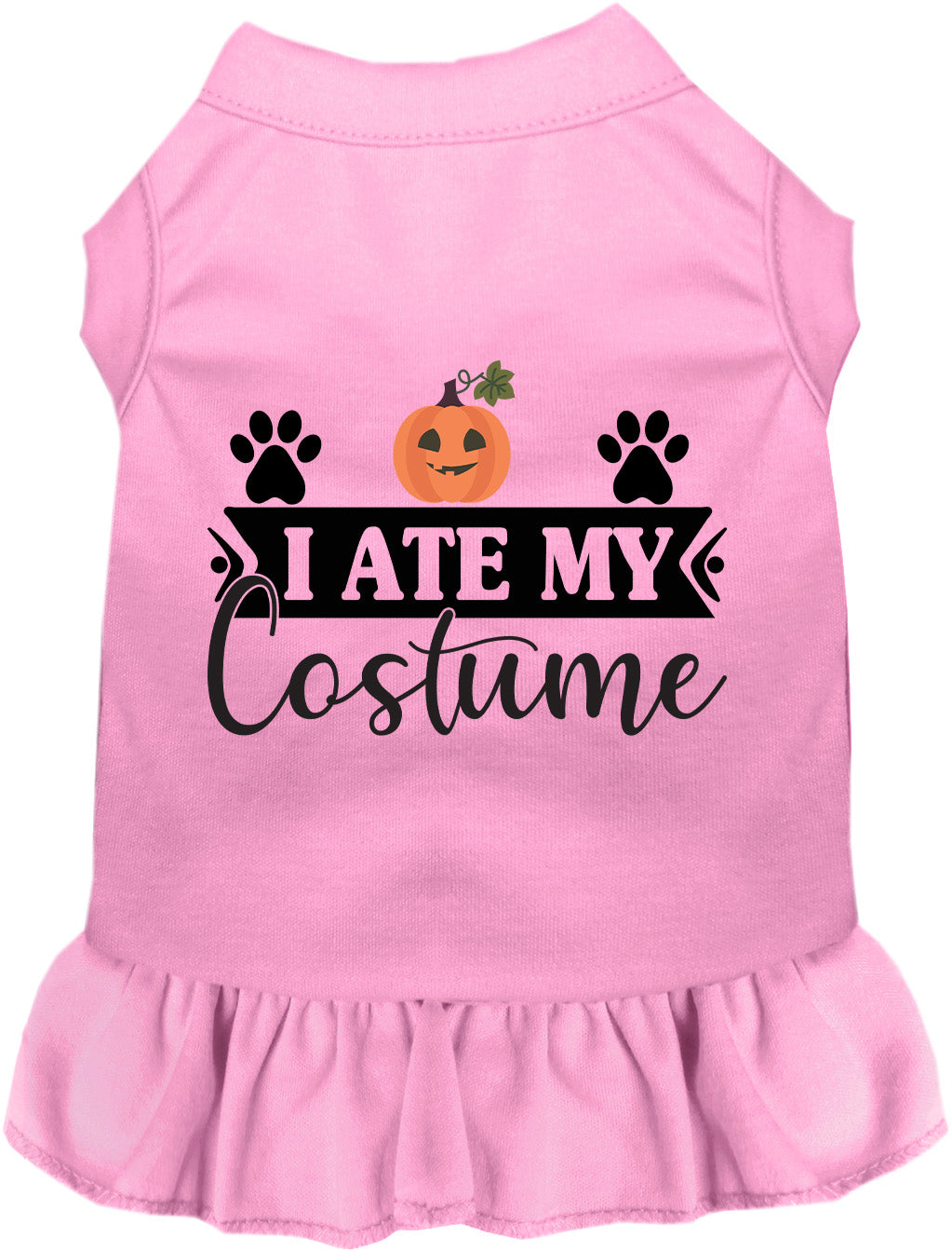 I Ate My Costume Halloween Pet Dress