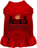 I Ate My Costume Halloween Pet Dress