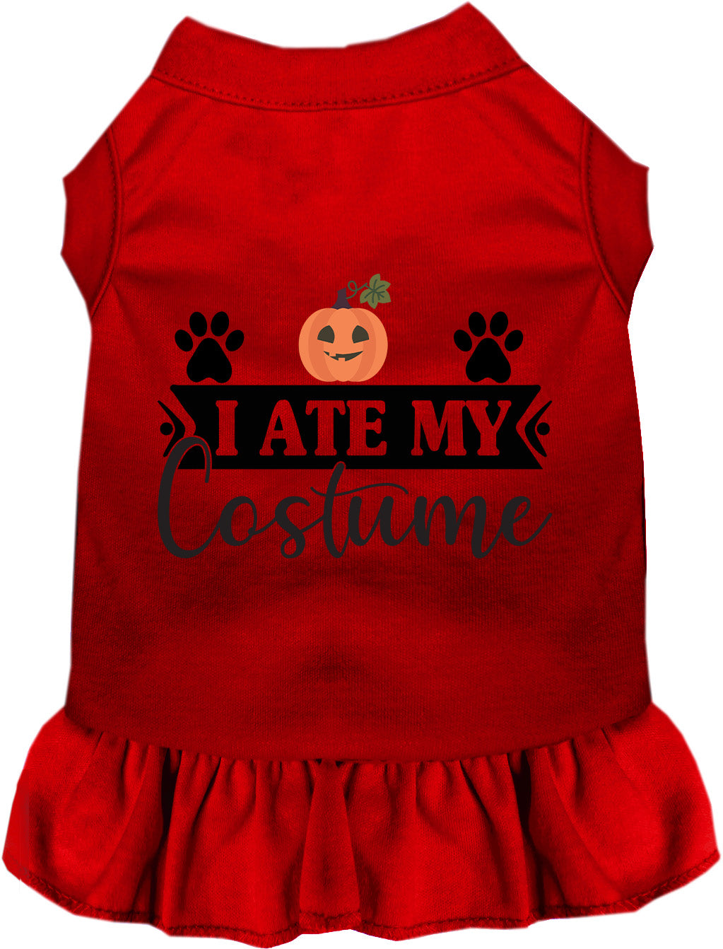 I Ate My Costume Halloween Pet Dress