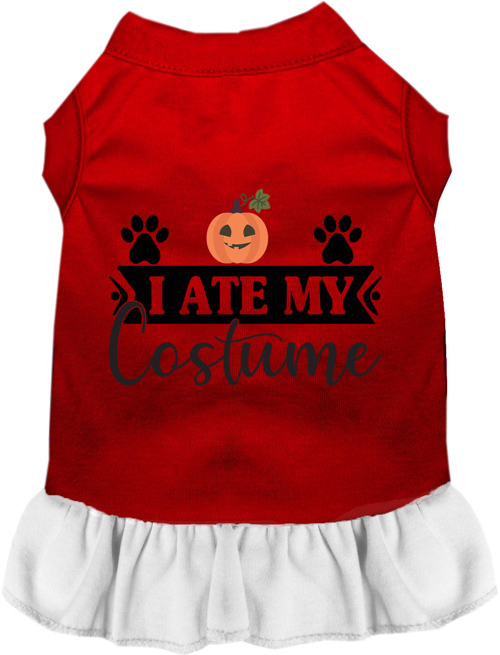 I Ate My Costume Halloween Pet Dress