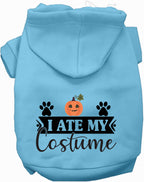 I Ate My Costume Halloween Pet Hoodie