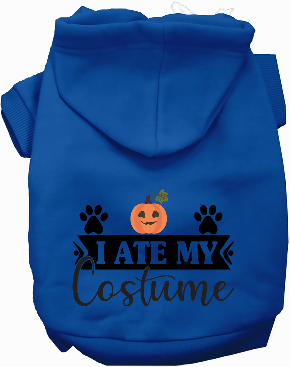 I Ate My Costume Halloween Pet Hoodie