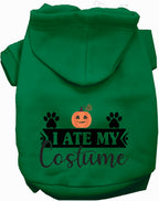 I Ate My Costume Halloween Pet Hoodie
