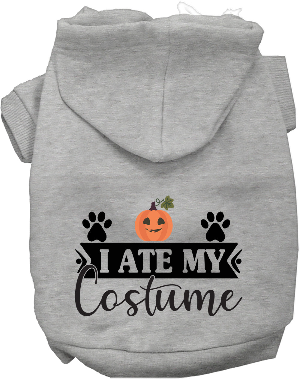 I Ate My Costume Halloween Pet Hoodie