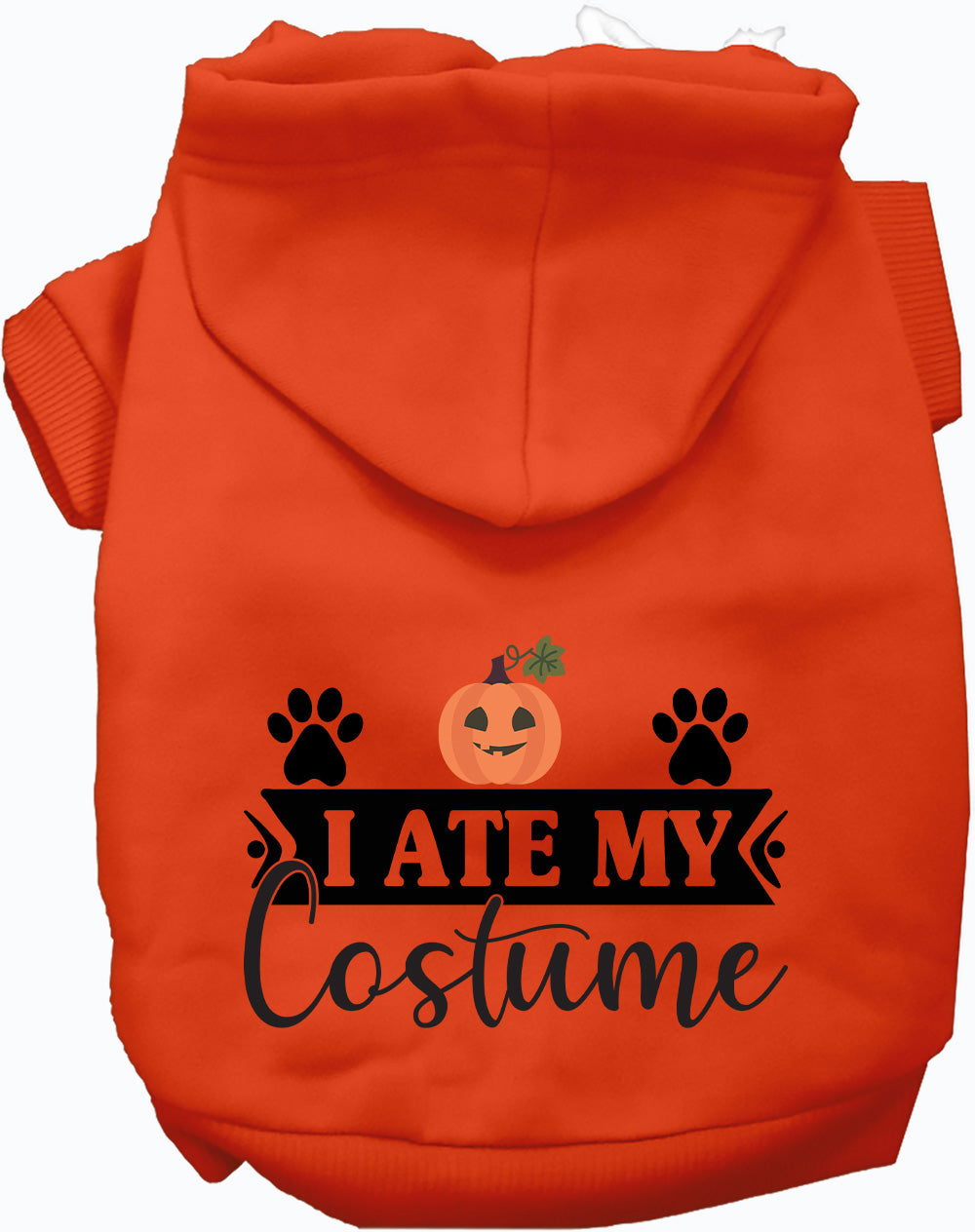 I Ate My Costume Halloween Pet Hoodie