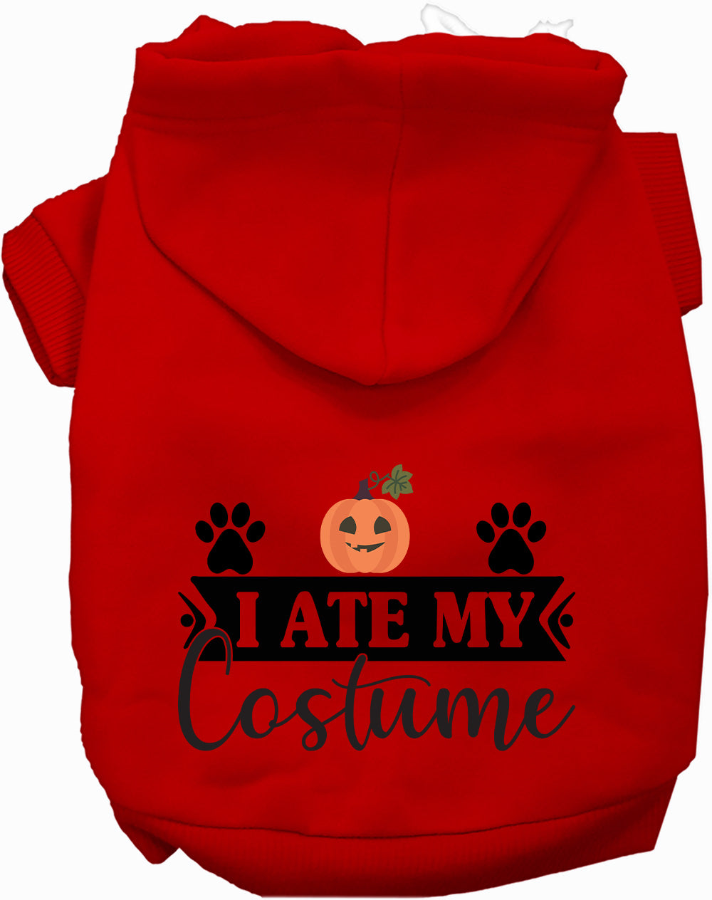 I Ate My Costume Halloween Pet Hoodie