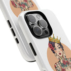 My Crown Never Falls Tattooed Girl Tough Phone Case