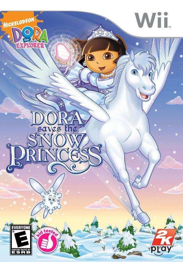 Dora the Explorer: Dora Saves the Snow Princess (Wii) - Game Manual Only