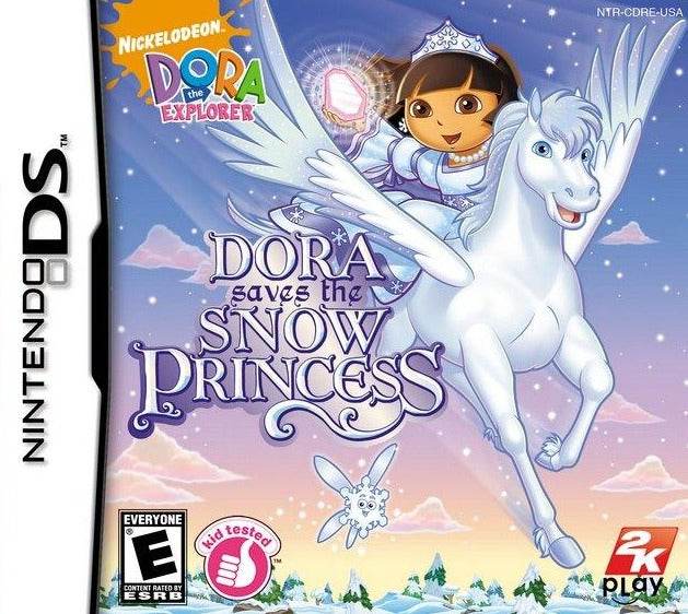 Dora the Explorer: Dora Saves the Snow Princess (Nintendo DS) - Game Manual Only