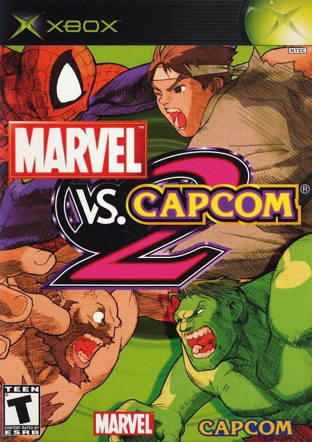 Marvel vs. Capcom 2 (Xbox) - Game Manual Only