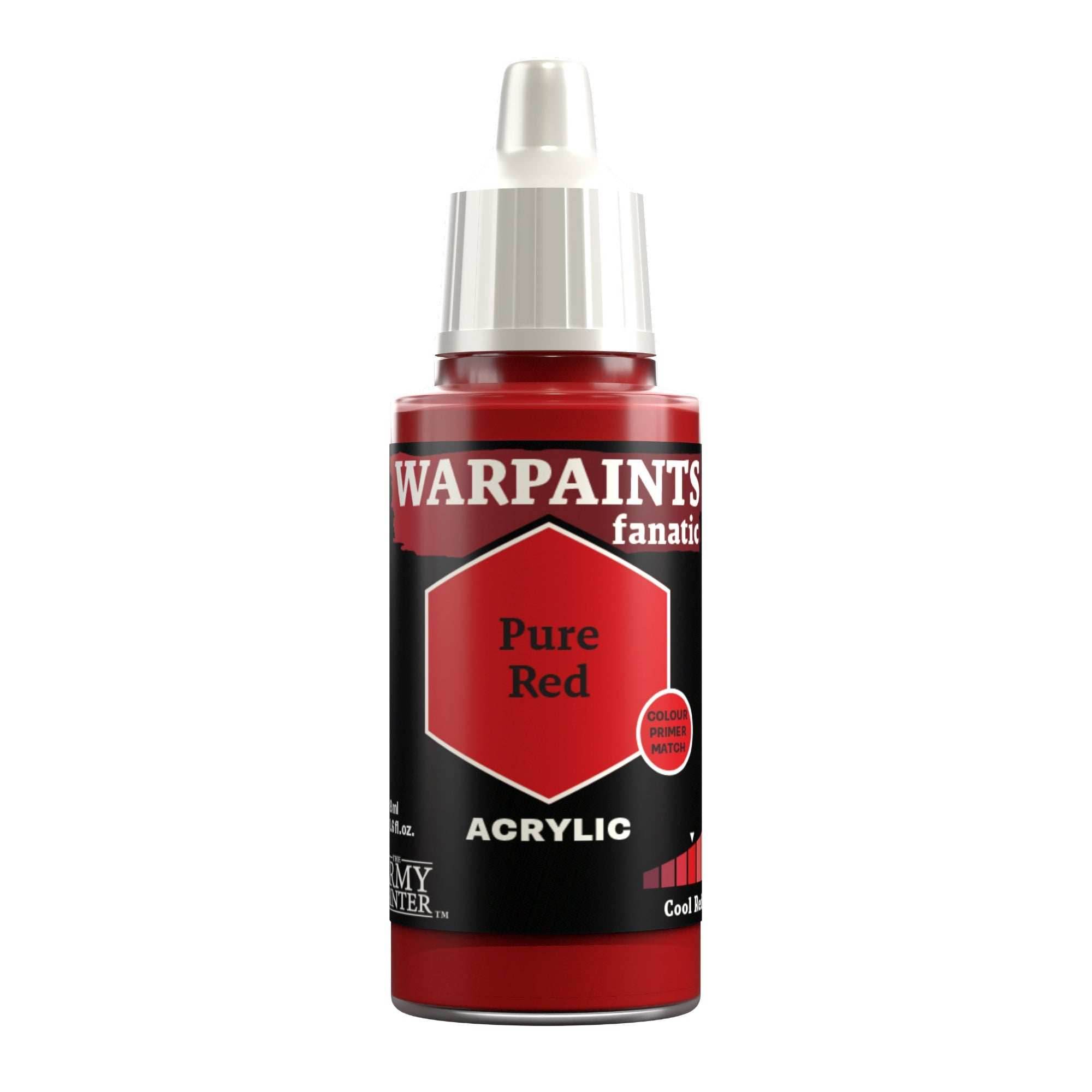 Army Painter Warpaints Fanatic: Pure Red 18ml - 