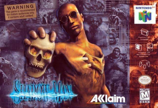 Shadow Man (Nintendo 64) - Game Manual Only