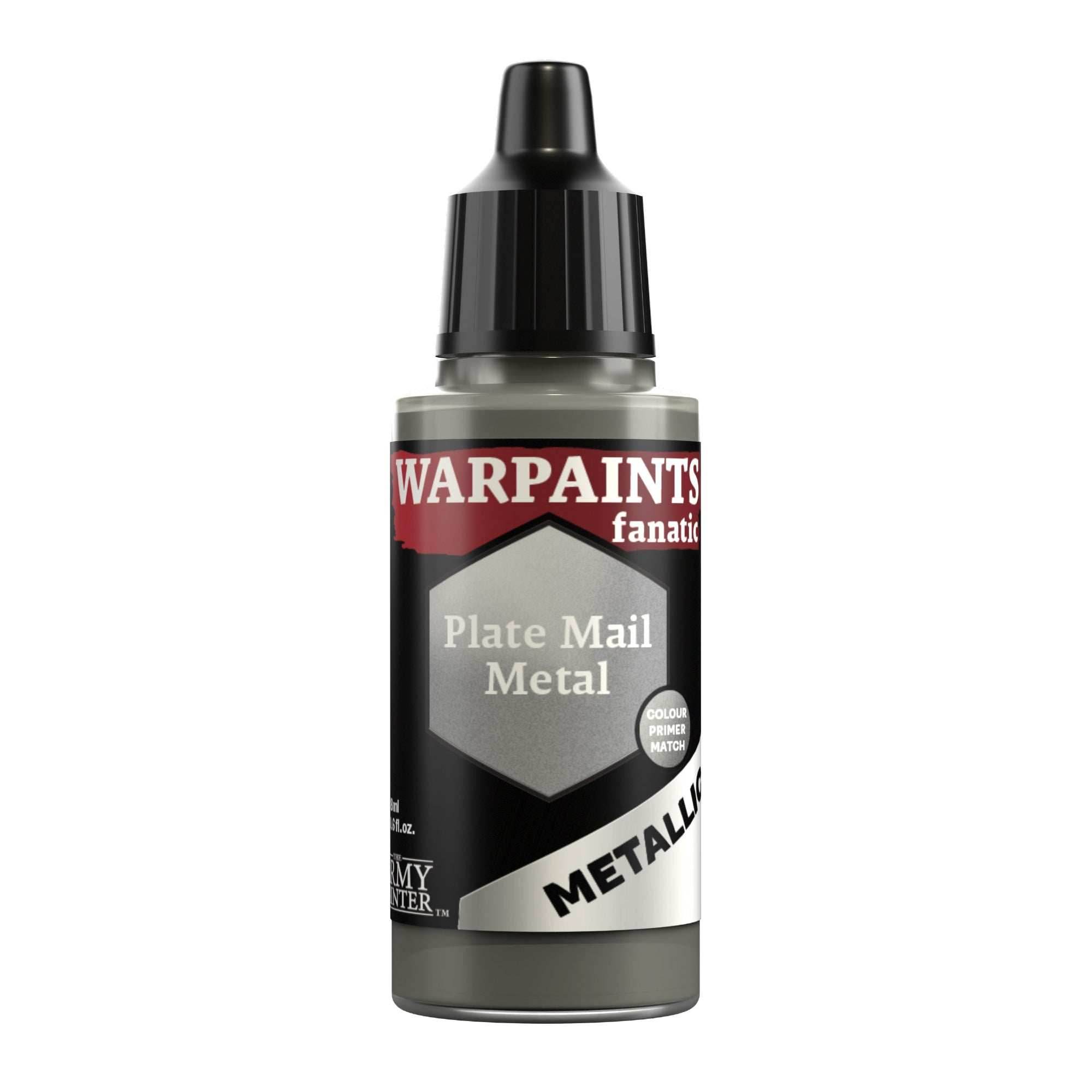 Army Painter Warpaints Fanatic: Metallic - Plate Mail Metal 18ml - 