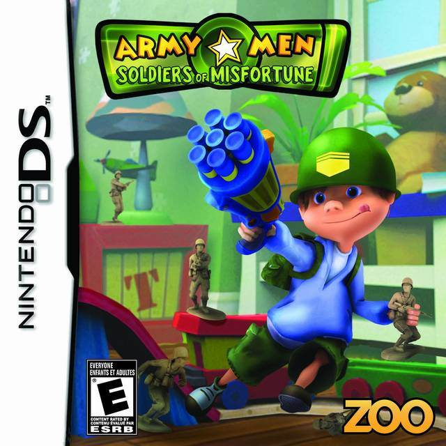 Army Men Soldiers of Misfortune (Nintendo DS) - Game Manual Only