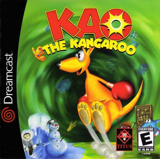 KAO The Kangaroo (Sega Dreamcast) - Game Manual Only