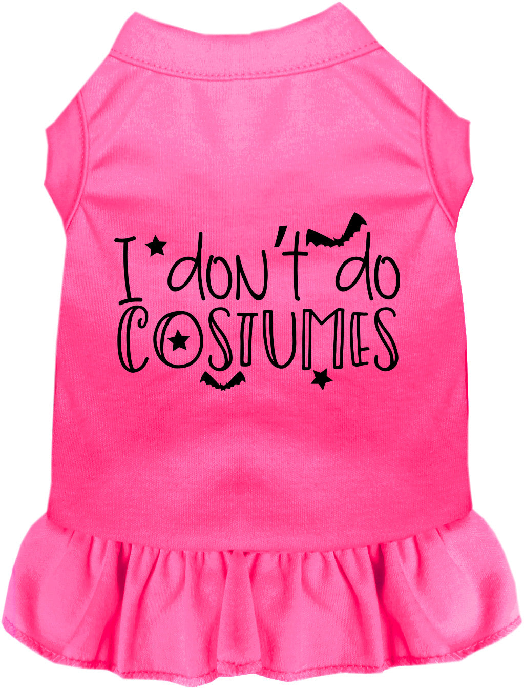 I Don't Do Costumes Halloween Pet Dress