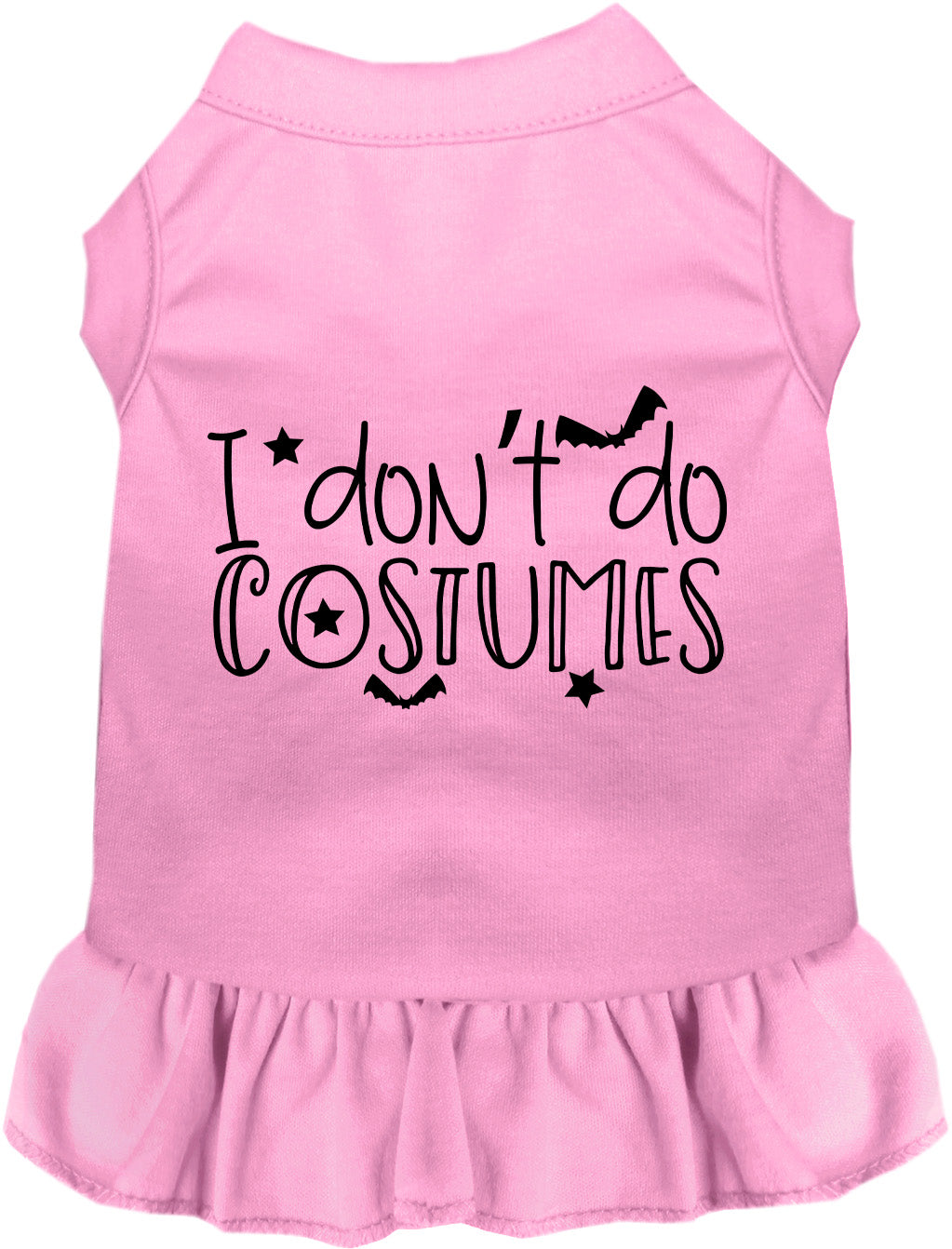 I Don't Do Costumes Halloween Pet Dress