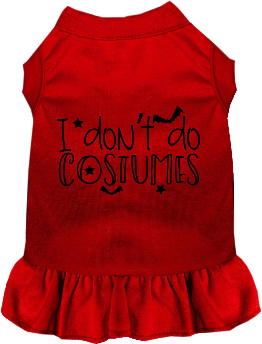 I Don't Do Costumes Halloween Pet Dress