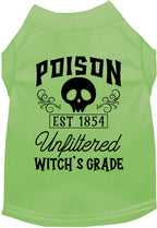 Poison Bottle Costume Pet Shirt