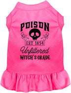 Poison Bottle Costume Pet Dress