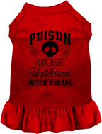 Poison Bottle Costume Pet Dress