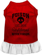 Poison Bottle Costume Pet Dress