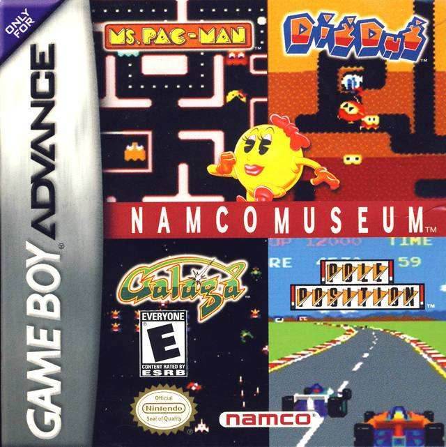 Namco Museum (Gameboy Advance) - Game Manual Only