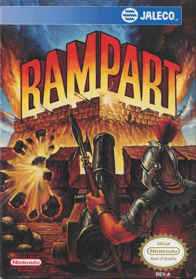 Rampart (Nintendo NES) - Game Manual Only