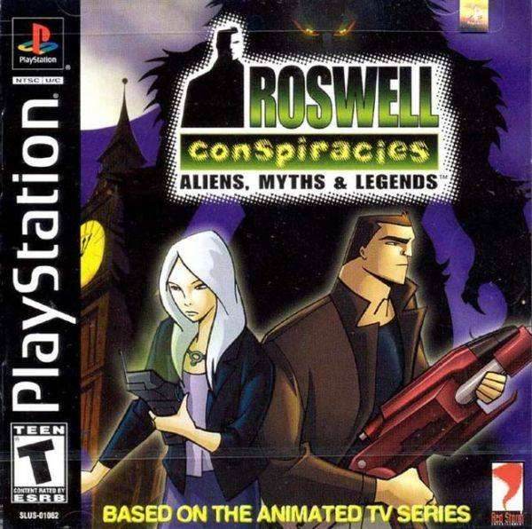 Roswell Conspiracies: Aliens, Myths & Legends (Playstation) - Game Manual Only