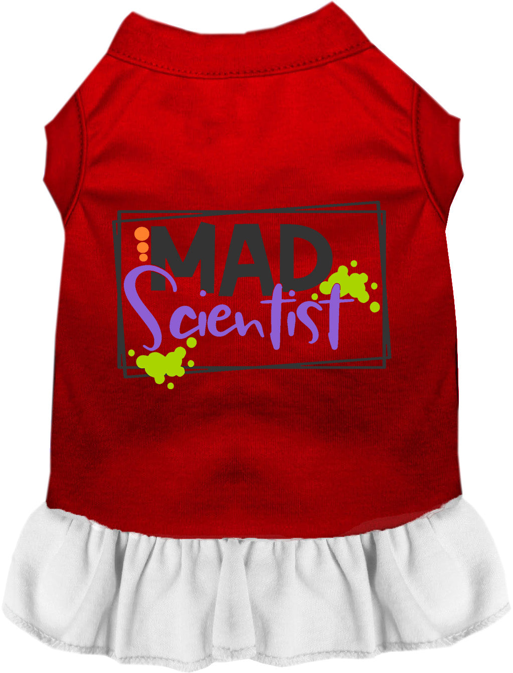 Mad Scientist Costume Pet Dress