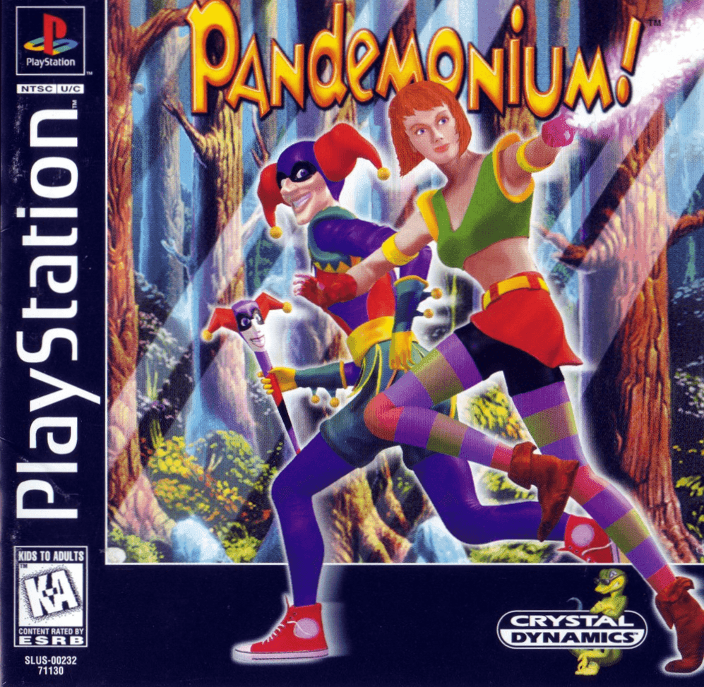 Pandemonium! (Playstation) - Game Manual Only