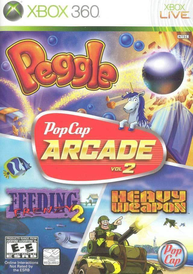 PopCap Arcade Vol. 2 (Xbox 360) - Game Manual Only
