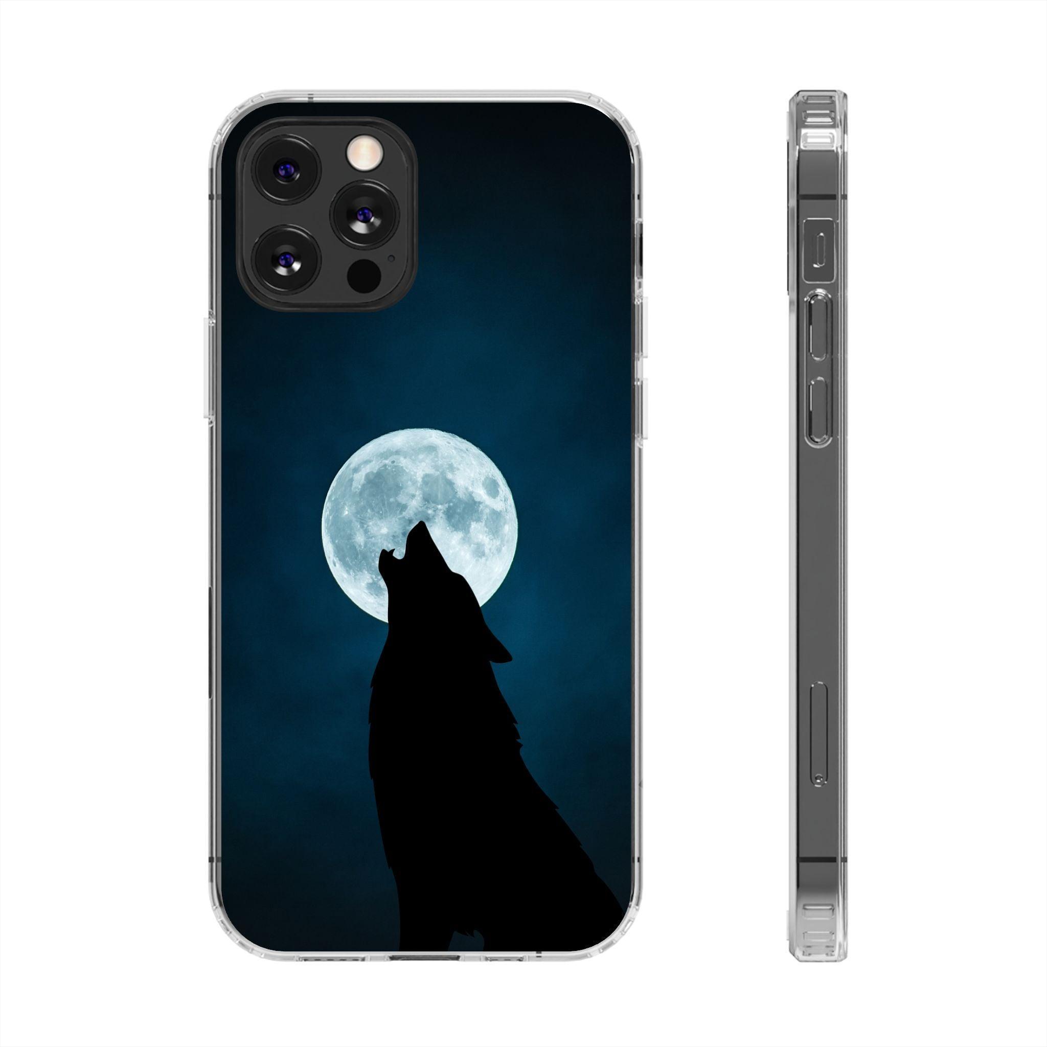 Full Moon and Wolf Clear Cases