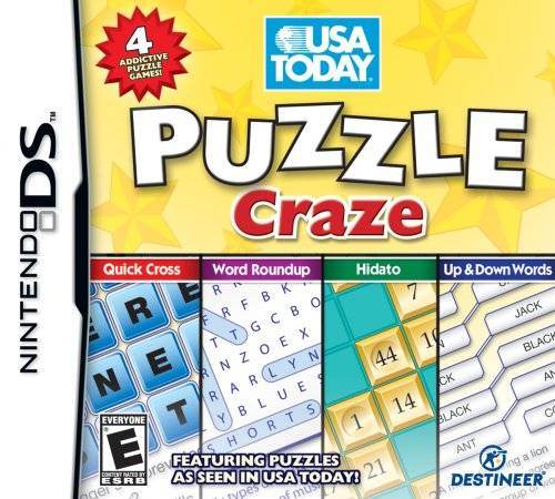 USA Today Puzzle Craze (Nintendo DS) - Game Manual Only