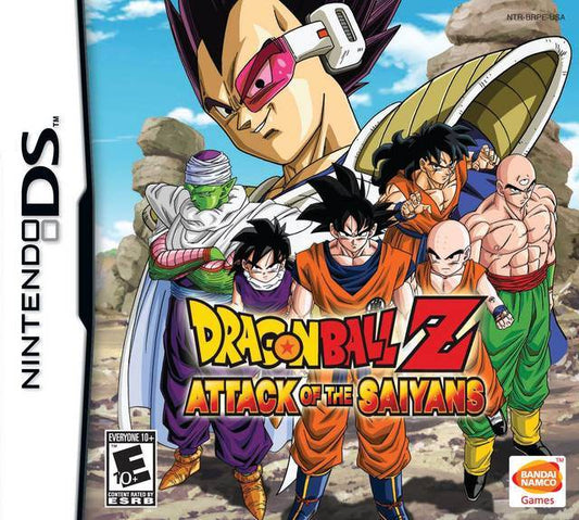 Dragon Ball Z: Attack of the Saiyans (Nintendo DS) - Game Manual Only