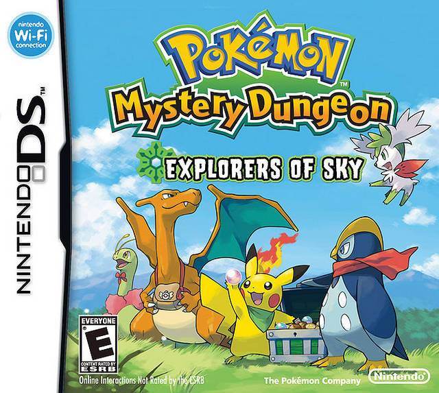 Pokemon Mystery Dungeon: Explorers Of Sky (Nintendo DS) - Game Manual Only