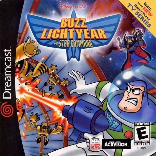 Buzz Lightyear Of Star Command (Sega Dreamcast) - Game Manual Only