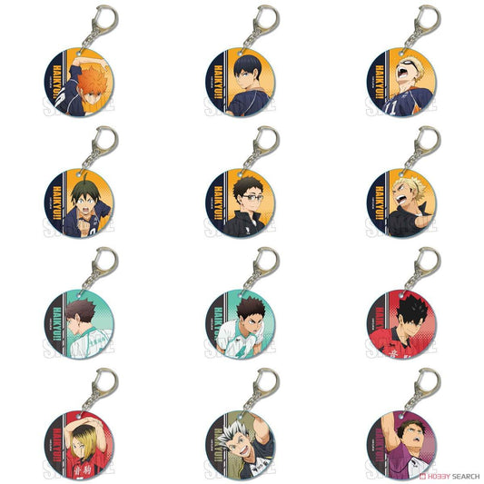 Haikyuu!! Trading Soft Clear Charm Keychain blind box ( 1 Blind Box ) - 