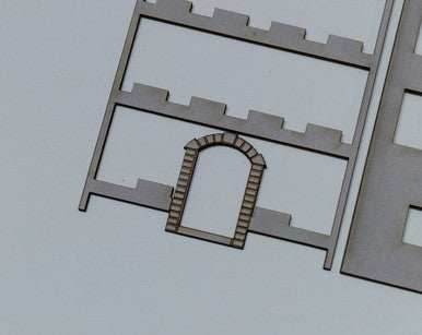 15mm European City Building (Matboard) - 15MCSS108 - 