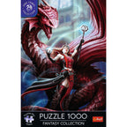 Trefl Premium Plus Anne Stokes Scarlet Mage 1000 Piece Puzzle