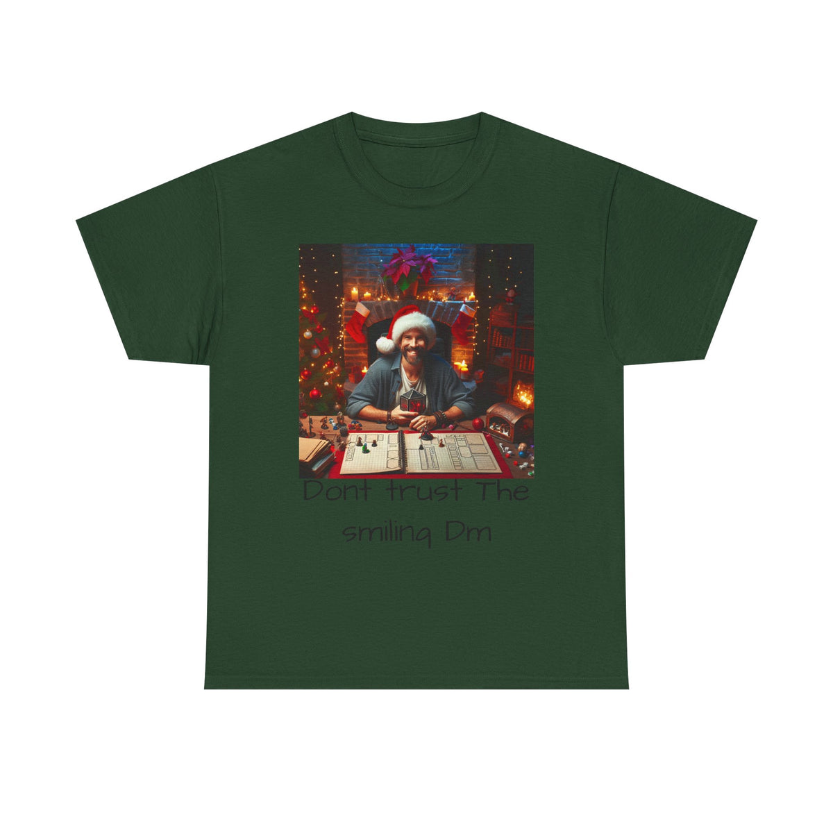 Don't Trust the smiling DM Unisex Heavy Cotton Tee