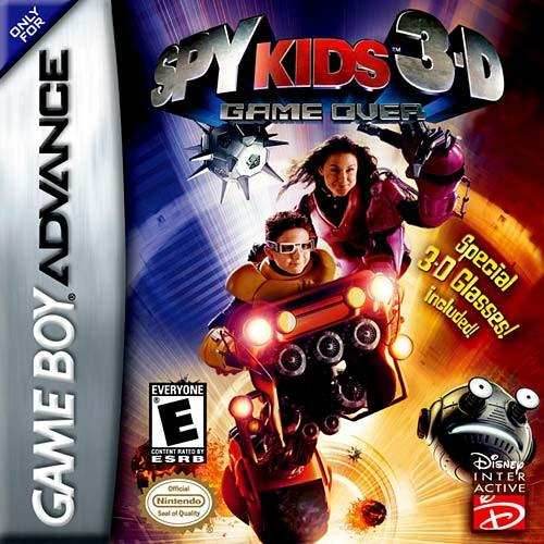 Spy Kids 3D Game Over (Gameboy Advance) - Game Manual Only
