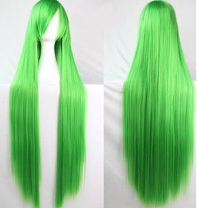 100cm Cosplay Straight Wig – Long Dyeable Party Wig | 18 Colors