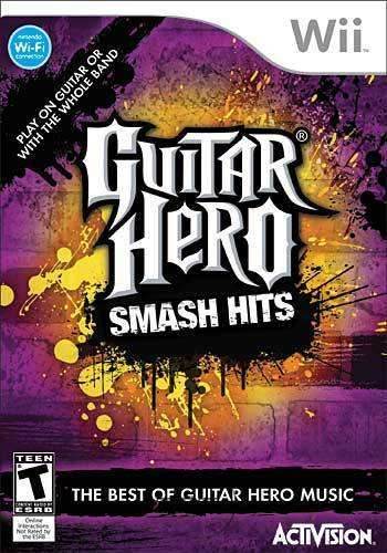 Guitar Hero Smash Hits (Wii) - Game Manual Only