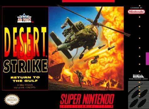 Desert Strike Return to the Gulf (Super Nintendo) - Game Only