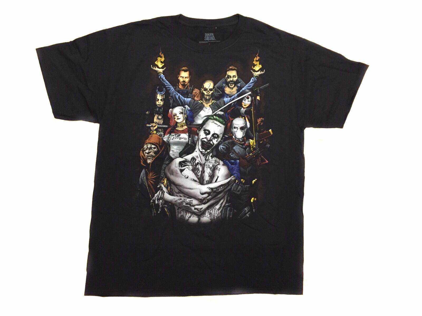 Suicide Squad Color Group DC Comics Adult T-Shirt - S