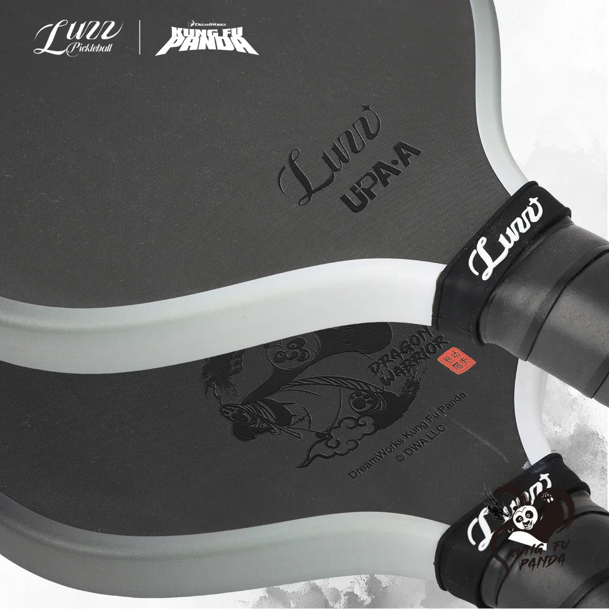 Luzz Kung Fu Panda Cannon Mad Pickler Edition Pickleball Paddle & Cover
